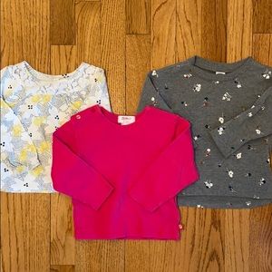 Girls shirt lot 12-18 months